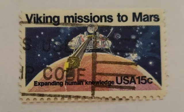 US FDC # 1759 Viking Missions To Mars 1978. 15c stamp