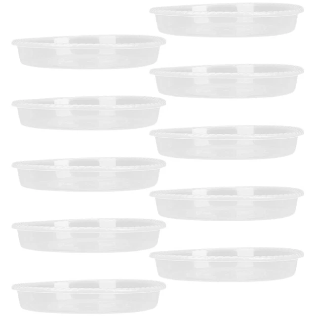 10 pz vaso da fiori ciotola per acqua plastica fioriera ciotola per drenaggio delle piante