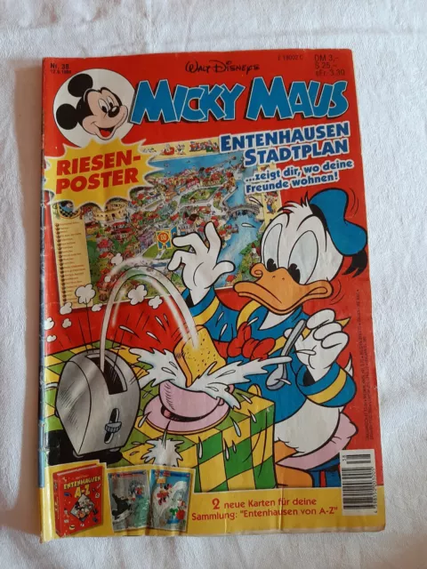 Walt Disneys Micky Maus Nr. 38 / 12.9.1996 (Ehapa Verlag)