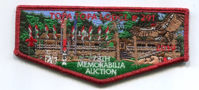 From Ventura County Council- Auction Donation- 2019 - Red Oa Flap