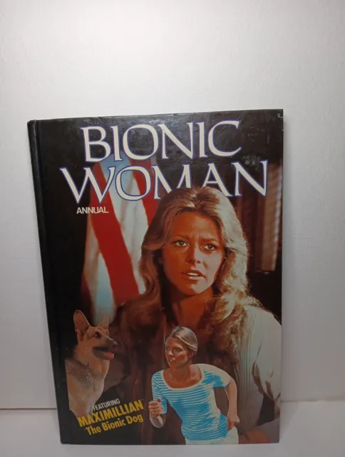 Vintage Book Annual The Bionic Woman 1978 Good Condition Lindsay Wagner Jaime So 2
