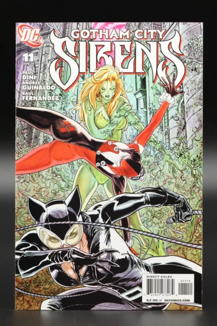 Gotham City Sirens (2009) #11 1st Print Catwoman Harley Quinn Poison Ivy NM