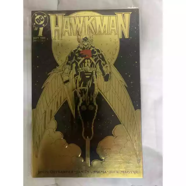 Hawkman #1 DC Comics, September 1993 Gold Foil Embossed Cover