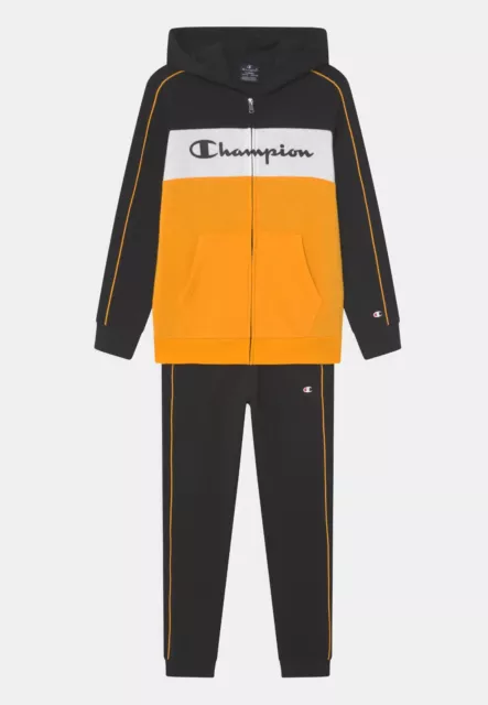 Tuta ginnastica CHAMPION Bambino - Ragazzo col. Giallo - Nero - Bianco