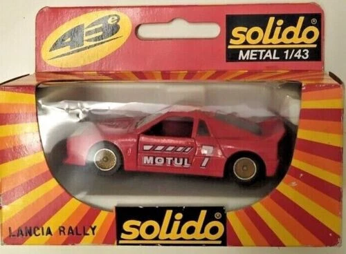 Solido France Ref 1327 Voiture Sport Lancia Rally - Echelle 1/43