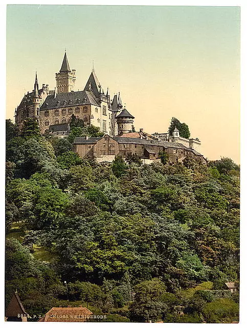 The Castle Wernigerode Hartz A4 Photo Print