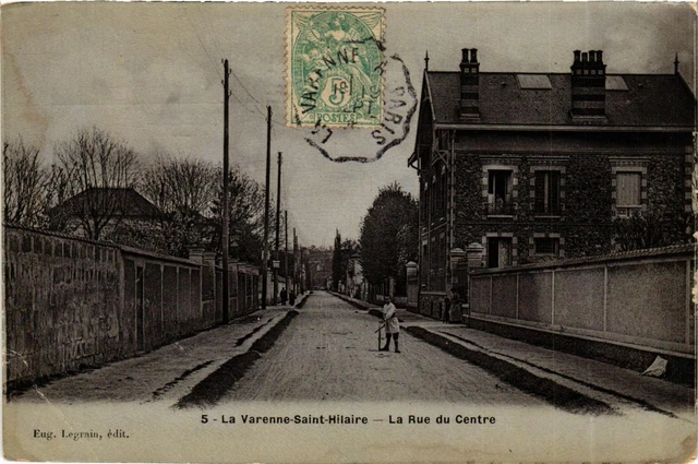 CPA LA VARENNE-St-HILAIRE Rue du Centre (869611)