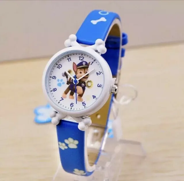 3D Paw Patrol Watches Wrist Watch Kids Girl Boys Children Cartoon