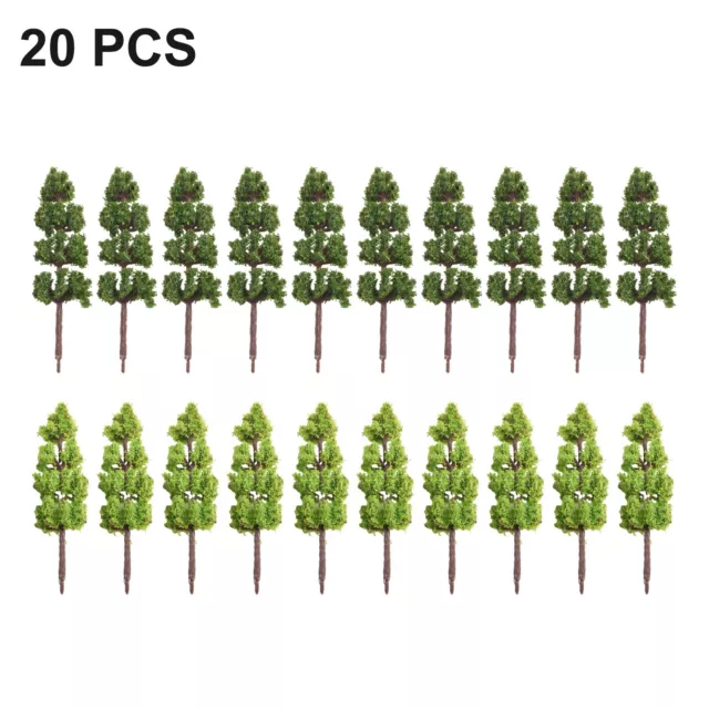 Brighten Up Your Model Landscape with Green Miniature Trees Scale 1 200