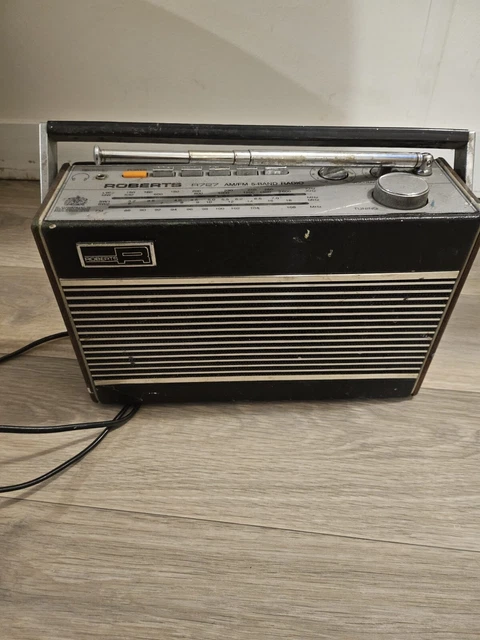 VINTAGE ROBERTS R727 AM/FM 5-Band Radio £19.39 - PicClick UK