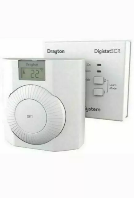 Drayton RF601 Drayton Digistat and RF Wireless Room Thermostat
