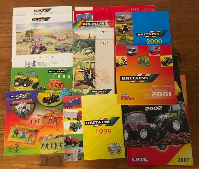 BRITAIN'S TOY CATALOGUES various years (See List Below) £10.00 ...