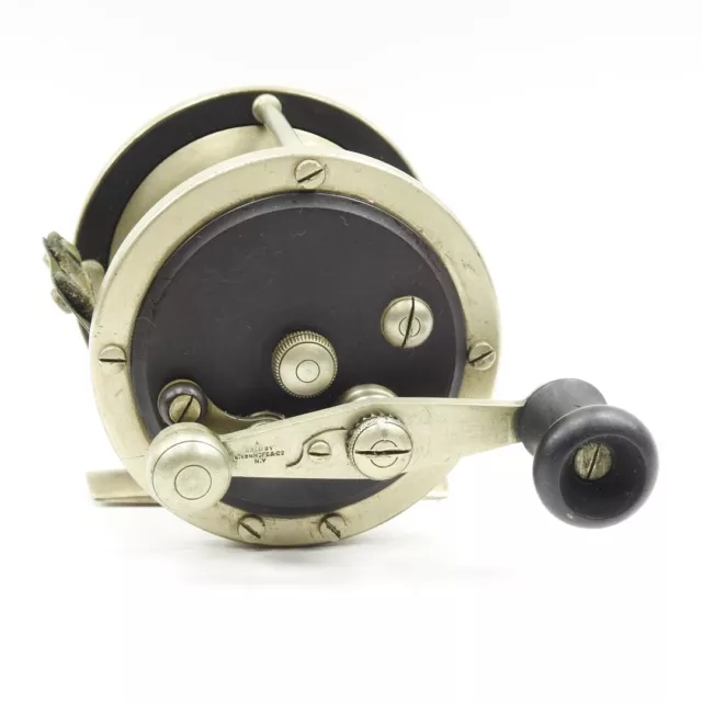 Vintage Montague 250-Yard Fishing Reel. Sold by Edward Vom Hofe. Vintage Montague 250-Yard Fishing Reel. Sold by Edward Vom Hofe.