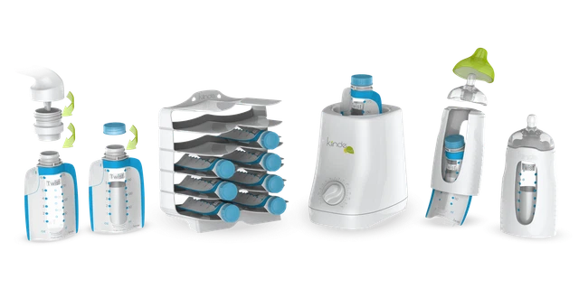Kiinde Twist Direct-Pump Feeding System and Warmer Set, Free Foodi Starter Kit