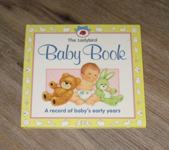 The Ladybird BABY BOOK Record Of Baby's Early Years memories Keepsake Album