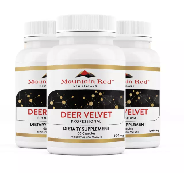 New Zealand Deer Velvet Antler SPORTS CERTIFIED - Direct from Manufacturer