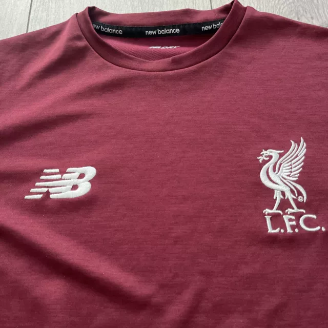 Top da allenamento Liverpool FC ufficiale New Balance da uomo stagione 18/19 taglia S in perfette condizioni 2