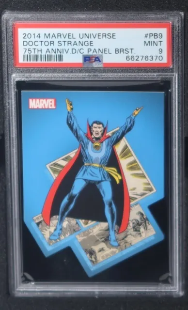 2014 Marvel Universe 75th Anniv. DOCTOR STRANGE Die-Cut Panel Burst #PB9 PSA 9