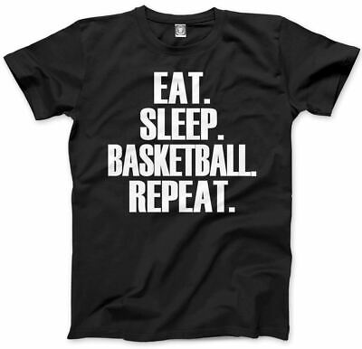 Eat Sleep Basketball Repeat Childrens Player Gift All Colours Tee Kids T-Shirt