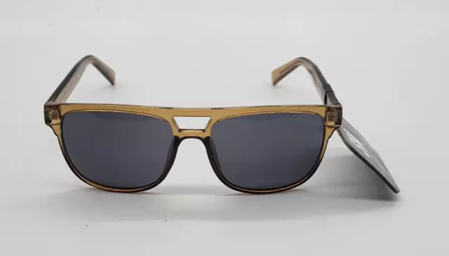 Smny Steve Madden Brand Brown Aviator Plastic Sunglasses 100% Uva & Uvb