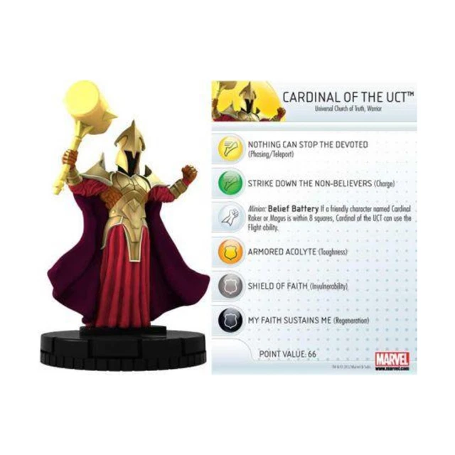 Marvel Heroclix Galactic Guardians Cardinal of the UCT NM