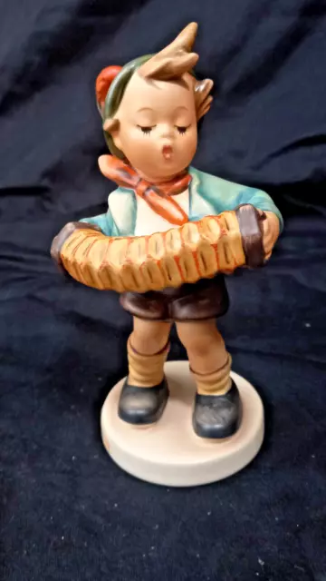 Vintage Goebel Hummel Figurine - Accordian Boy - 185 West Germany