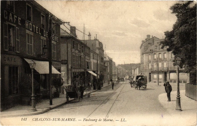 CPA CHALONS-sur-MARNE - Faubourg de Marne (742310)