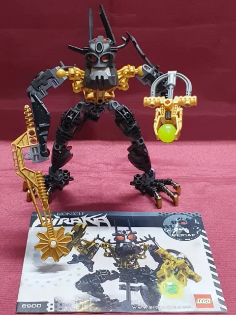 LEGO BIONICLE SET 8900 Piraka Reidak Complete With Manual Zamor Sphere 2006 30.00 PicClick AU