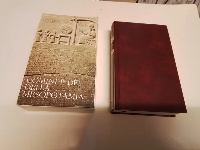Uomini e dei della Mesopotamia I Classici della storia Mondadori, 14n24