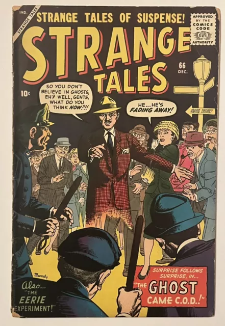 SA Silver Age Strange Tales #66 (December, 1958) Reed Crandall Atlas Pre-Marvel!