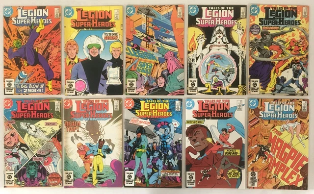 Legion of Super-Heroes 10 Comic lot/Run # 311 to 320 DC 1982 VF-/VF+