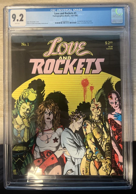 Love And Rockets #1 Jaime Gilbert Hernandez 1st print 1982 fantagraphics bros