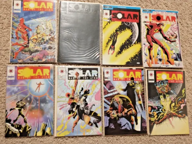 SOLAR MAN OF THE ATOM Comic Book Lot of 18 Valiant Comics 1992 Vintage Comics 2
