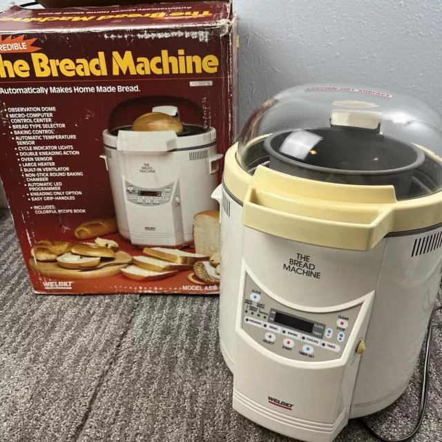 Welbilt The Bread Machine  Model ABM-100-3 Bread Maker-