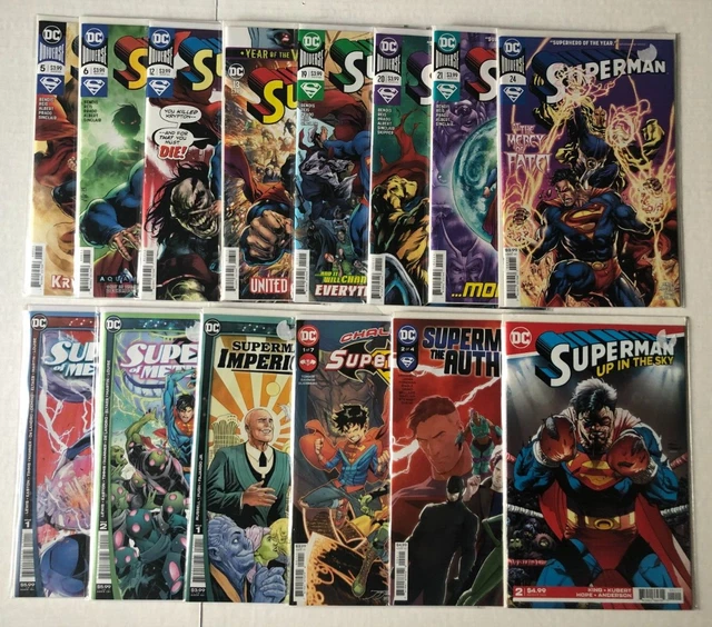 DC Comics Superman Assorted 14 issue lot VF-NM 2019-2021 w/Future State
