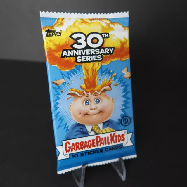 2015 Topps Garbage Pail Kids 30Th Anniversary Sealed Retail Pack 10 Sticker Card