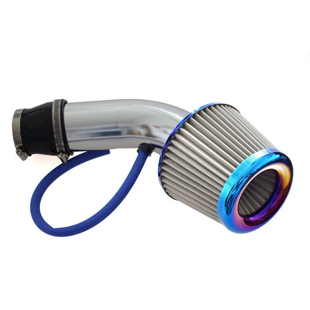 3inch 76MM Aluminum Pipe Turbo Piping Cold Air Intake Filter Auto Parts Kit