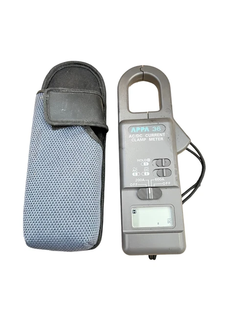 APPARATUS 36 AC/DC Current Clamp Meter Power Pliers Mint Condition