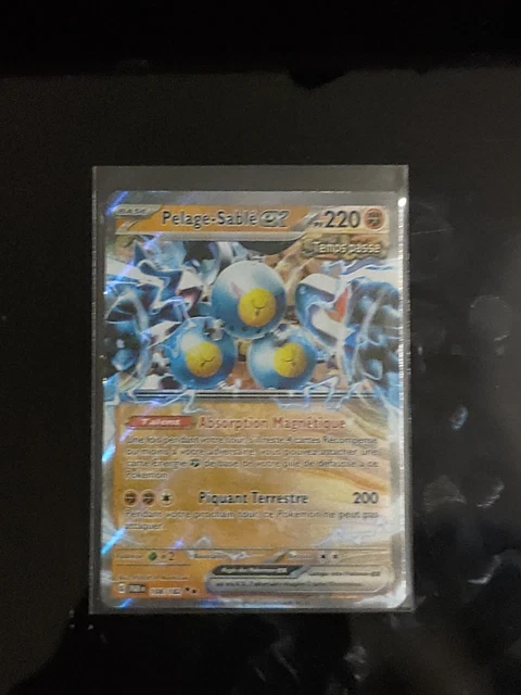 Coffret De 10 Cartes Pokémon Françaises - Pelage-Sablé Ex 108/182 Temps Passé - Série Écarlate Et Violet - 3