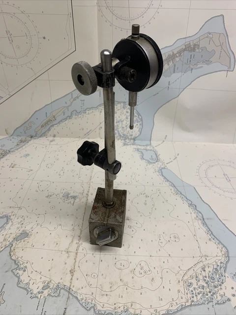 magnetic indicator base with teclock drop indicator