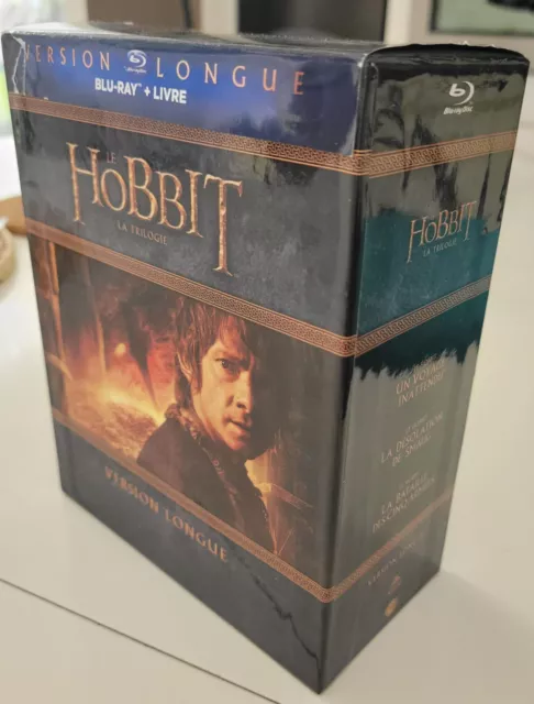 Le Hobbit : La Trilogie - Version Longue ( Coffret 11 Blu-ray ) trés Bon état !