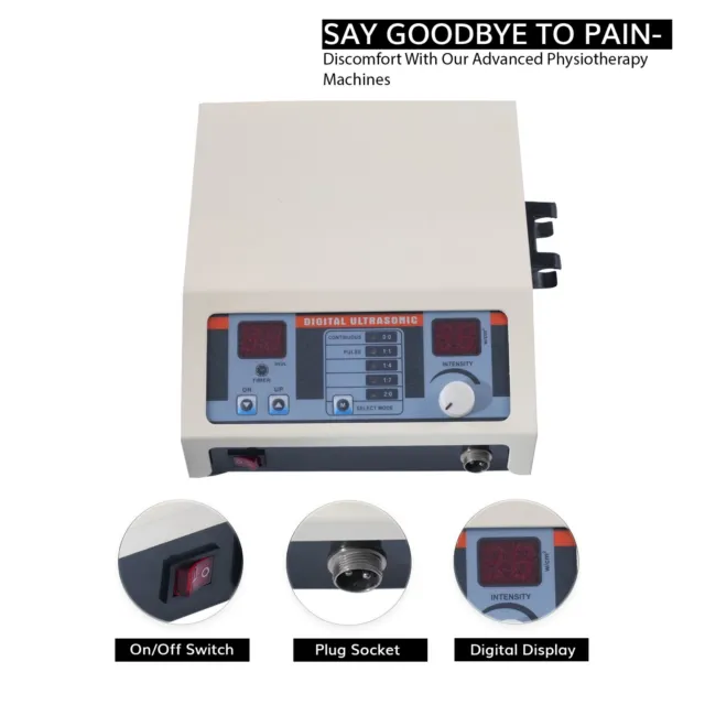 US 3 MHz Physical Ultrasound Therapy Unit US Ultrasound Therapy Home Use Machine