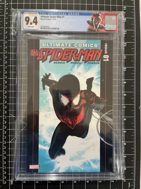 Ultimate Comics Spider-Man #1 CGC 9.4 NM 🔑 Origin of Miles Morales Marvel 2011