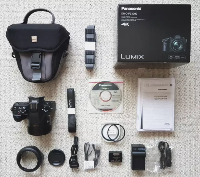 Panasonic Lumix DMC-FZ1000 mit nur 159 Auslösungen - absolut neuwertig