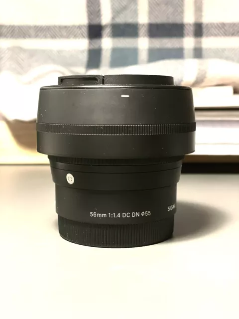[Mint New] Sigma 56mm F1.4 DC DN Contemporary Lens For Sony E