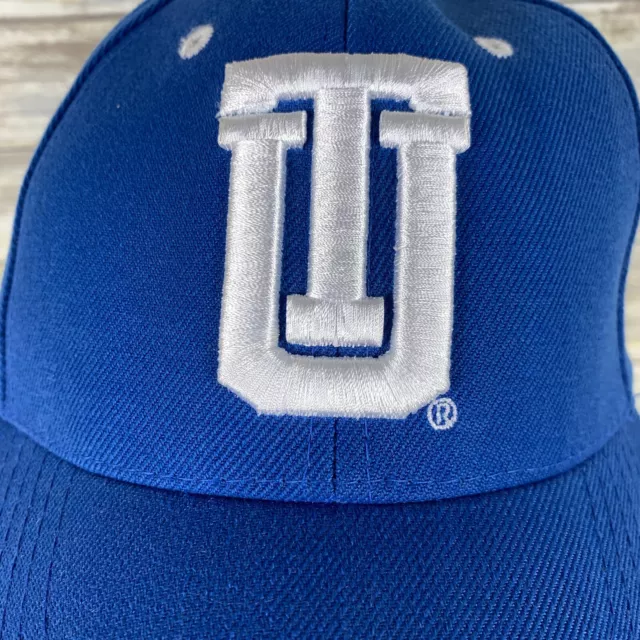 Tulsa Golden Hurricane Hat Mens One Size Blue TU Strapback Cap Colosseum 2