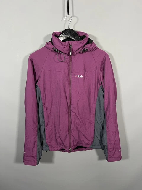 RAB VAPOUR-RISE JACKET - Size UK12 - Purple - Great Condition - Women’s ...