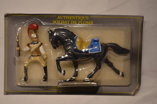 Soldat De Plomb 54mm - Cavalier Premier Empire - Maréchal - Français