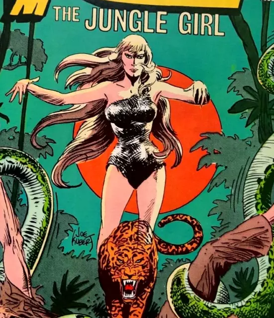 RIMA THE JUNGLE GIRL #1 DC Bronze Age Comic 1974 VF Joe Kubert cover