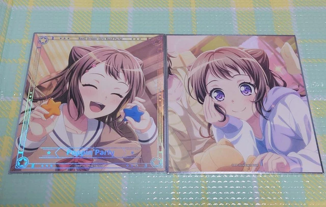 Bang Dream Kasumi Toyama Mini Shikishi Art Foil Stamping Normal